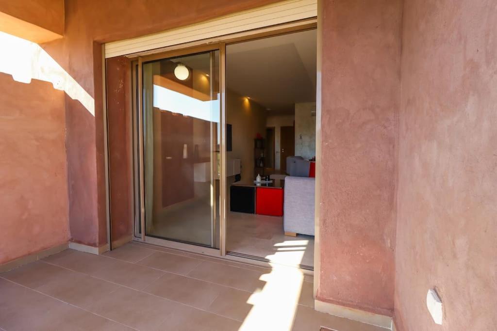 Cosy Appartemt Vue Sur Golf Et Montagne Marrakesch Exterior foto