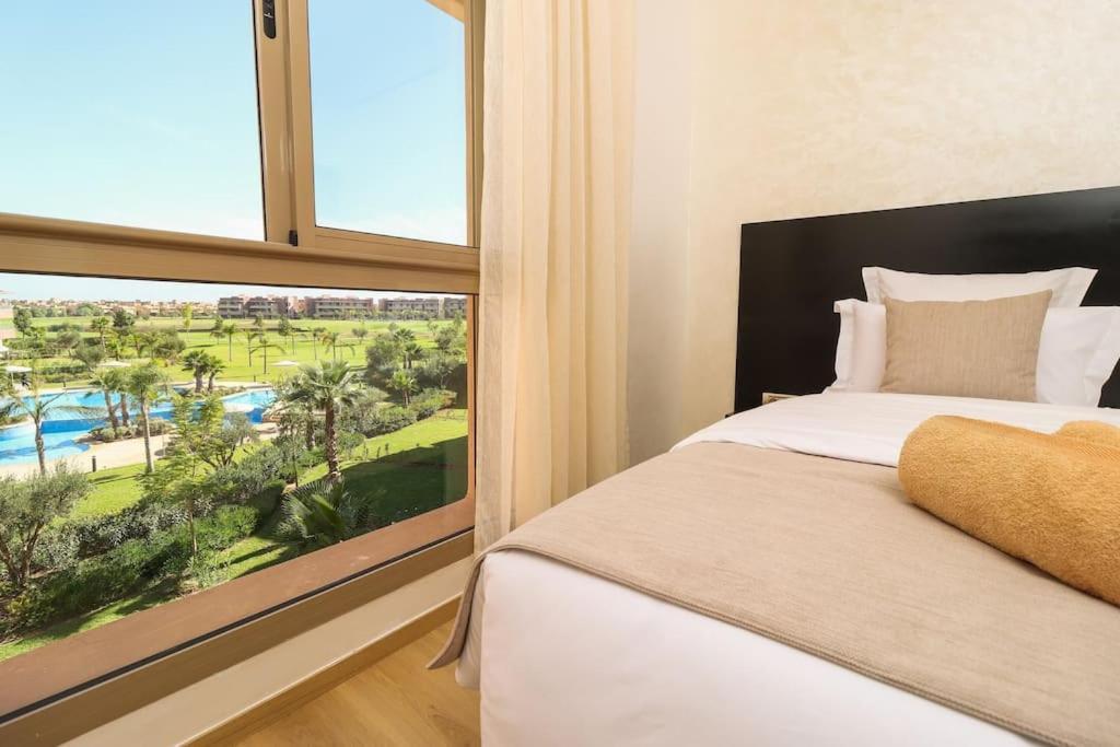 Cosy Appartemt Vue Sur Golf Et Montagne Marrakesch Exterior foto