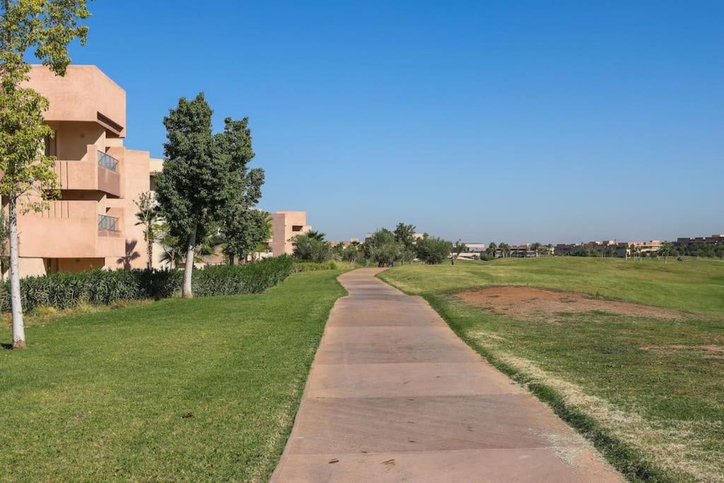 Cosy Appartemt Vue Sur Golf Et Montagne Marrakesch Exterior foto