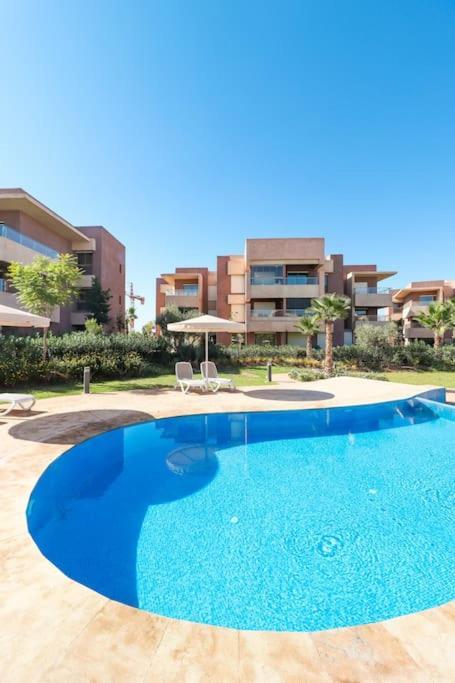Cosy Appartemt Vue Sur Golf Et Montagne Marrakesch Exterior foto