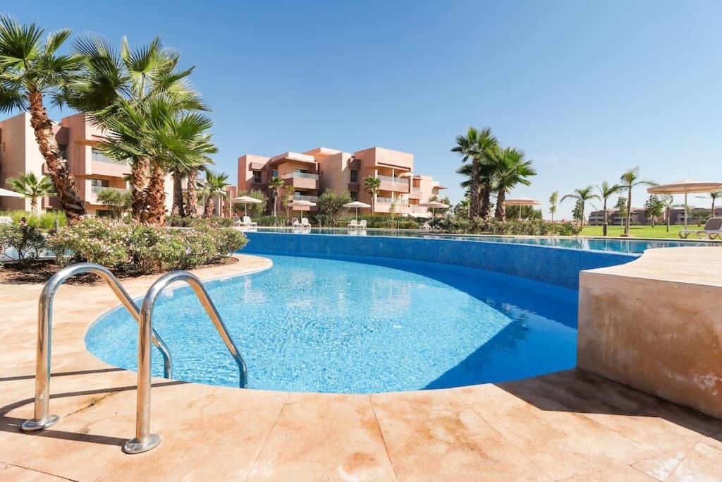 Cosy Appartemt Vue Sur Golf Et Montagne Marrakesch Exterior foto